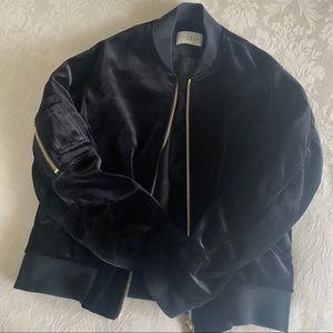 Sandro Velvet Bomber Jacket | Great Condition